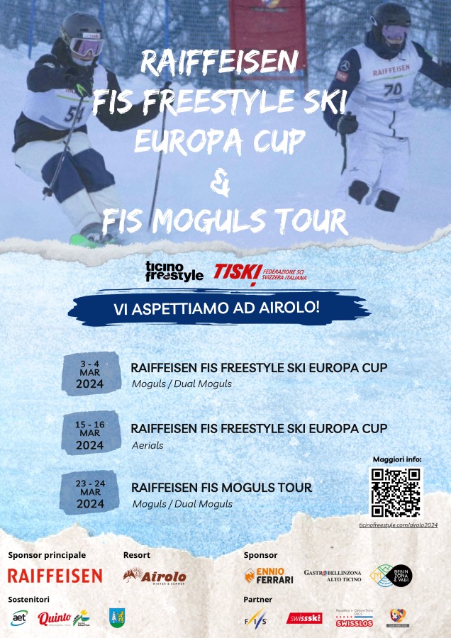Raiffeisen FIS Freestyle Ski Europa Cup Airolo 2024 (Moguls & Dual Moguls)